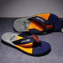 Men's Flip Flops with EVA - PVC Dual Sole, Blue for Comfort & Style for Summer Beach & Daily Wear(43) - RnR Galore