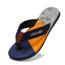 Men's Flip Flops with EVA - PVC Dual Sole, Blue for Comfort & Style for Summer Beach & Daily Wear(45) - RnR Galore