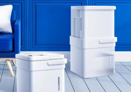 Midea Cube dehumidifier with smart wi - fi, 12L tank for up to 20L per day dehumidification MDDM20 - RnR Galore