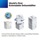 Midea Cube dehumidifier with smart wi - fi, 12L tank for up to 20L per day dehumidification MDDM20 - RnR Galore