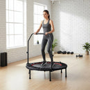 Mini Rebounder Trampoline with Adjustable Handle – Fitness Bounce Trainer - RnR Galore
