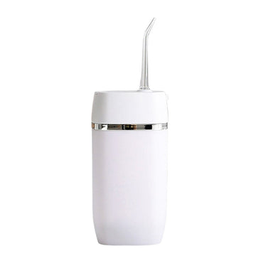 Mini Water Flosser Rechargeable Cordless Cleaner - Travel Oral Irrigator White - RnR Galore