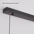 Modern Minimalist Trapezoid Pendant Light Adjustable LED Bar Light White - RnR Galore
