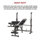 Multi Station Home Gym Weight Bench Press Leg Equipment Set Fitness Exercise - RnR Galore