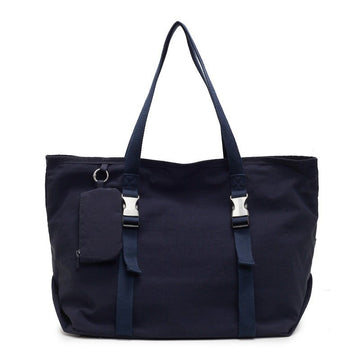 Navy Blue Modern Utility Tote Bag for Women - Large Capacity Shoulder Bag with Detachable Pouch for Work, School & Travel - RnR Galore