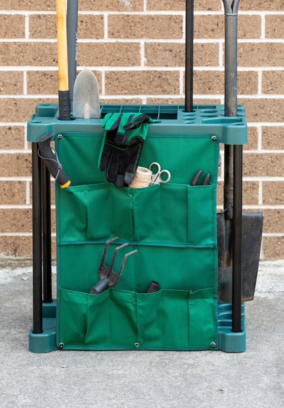 Organising Storage Rack for Garden Tools (Green) & Keep the Shed Tidy - RnR Galore