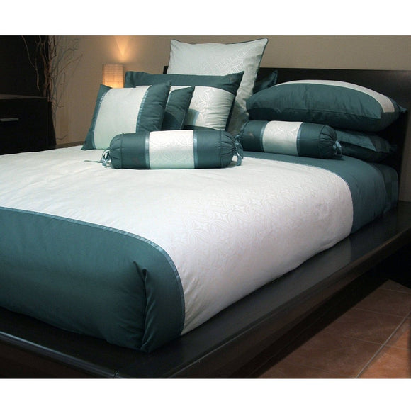 Orient Sense Petra Quilt Cover Set - Queen - RnR Galore