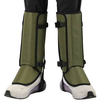 Outdoor Anti - Snake Bite Leg Guards - Hiking Camping Knee Protectors, Snow Shoe Covers, Leg Sleeves, Black - RnR Galore