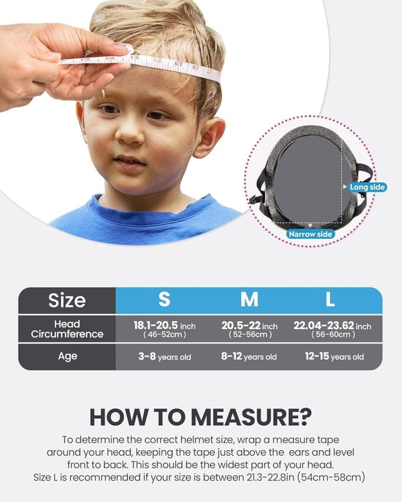OutdoorMaster Youth & Kids Bike Helmet - Adjustable Multi - Sports Skateboard Helmet with Removable Liners for Balance Bike, Toddler Scooter, One Wheel Hoverboard - Light Blue - Medium - RnR Galore