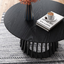 Palmer Slatted Sphere Coffee Table - RnR Galore