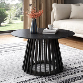Palmer Slatted Sphere Coffee Table - RnR Galore