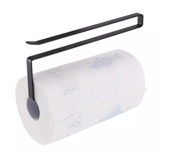 Paper Roll Holder Under Cabinet Black - RnR Galore