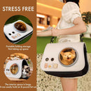 pet products Printed Space Capsule Cat Bag, Large Capacity Crossbody Dog Bag, Universal Pet Bag for All Seasons - RnR Galore