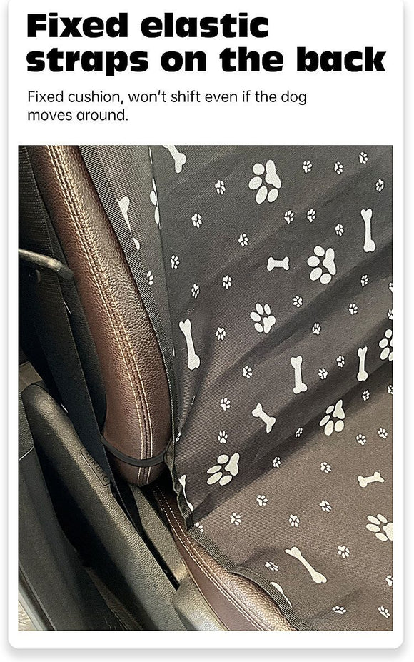 PetGrayPawPrintCarMat - RnR Galore