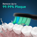 Pink Sonic Rechargeable Electric Toothbrush with 8 Heads & Travel Case - 5 Brushing Modes & Smart Timer(USB) - RnR Galore