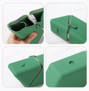 Pink Transforming Silicone Pencil Case - Stand - Up Pen Holder & Stationery Organizer - RnR Galore