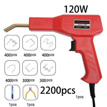 Plastic Welder Garage Tool Hot Staple Staplers Bumper Repair Welding Machine Kit - RnR Galore