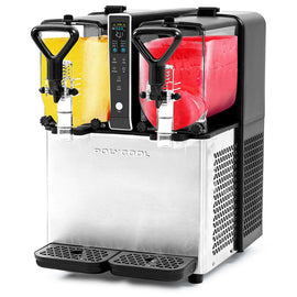 POLYCOOL 6L Double Tank Slushie Machine, Independent Digital Control Slushy Maker - RnR Galore