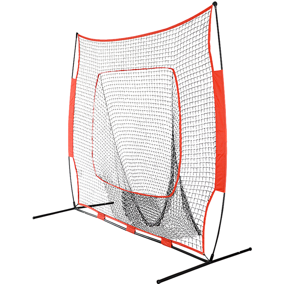 Portable Baseball Training Net Stand Softball Practice Sports Tennis - RnR Galore