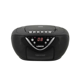 Portable CD/Cassette Player with AM/FM Radio Speaker - RnR Galore