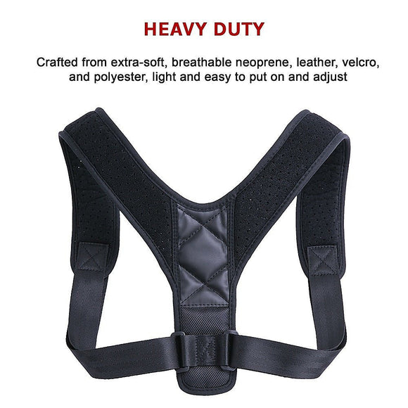 Posture Corrector Clavicle Support Back Straightener Shoulder Brace Strap - RnR Galore