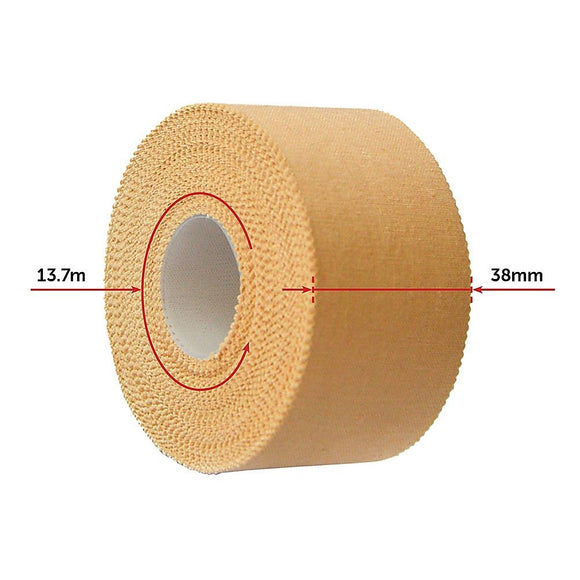 Premium Rigid Sports Strapping Tape - 16 Rolls x 38mm x 13.7m - RnR Galore