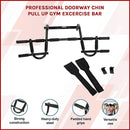 Professional Doorway Pull Up Bar – Chin Up Gym Exercise Bar for Home Workouts - RnR Galore