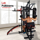 PROFLEX Home Gym Exercise Machine Fitness Equipment Weight Bench Press Set 100lbs - RnR Galore