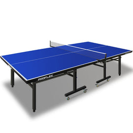 Proflex Table Tennis Table, with 4 Player Ping Pong Paddle and Pingpong Ball Pack - RnR Galore