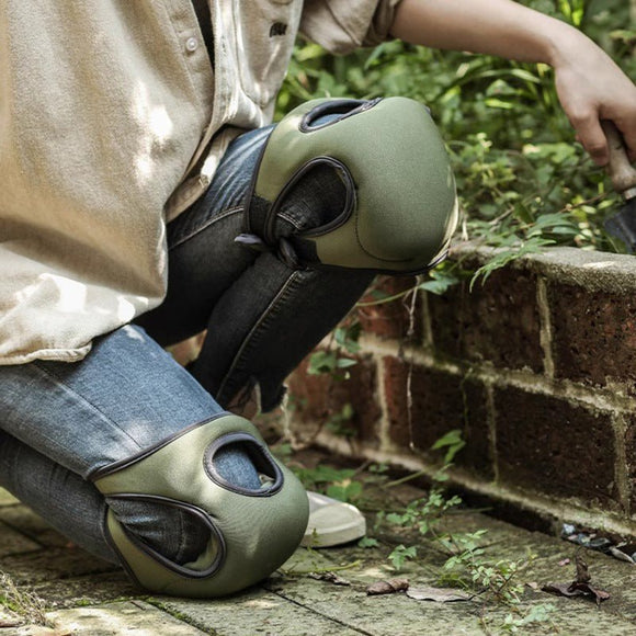 Purple Adjustable Gardening Knee Pads - Comfortable Neoprene Knee Protectors for Weeding & Outdoor Work - RnR Galore