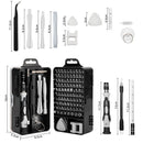 Purple and Black Professional 115 - in - 1 Precision Screwdriver Set - Magnetic Repair Tool Kit for PC, Laptop, Phone & Electronics - RnR Galore