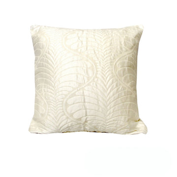 Rapee Decoration Cushion Cover Tux Leaf - Ivory 50 x 50 cm - RnR Galore