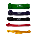 Resistance Band Loop Set of 5 Heavy Duty Gym Yoga Workout - RnR Galore