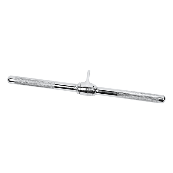 Revolving Straight Bar – Gym Cable Attachment for Tricep, Bicep & Pulley Workouts - RnR Galore