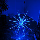 Samland 160 Led Blast Ice Star Ball Christmas Light Decoration Blue 122cm Diameter - RnR Galore