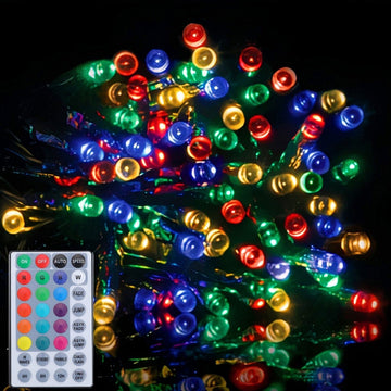 Samland 30m 300 Led Dynamic Colour Changing Christmas Fairy Light With Remote Control - RnR Galore