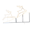 Samland Animated Running up Reindeer Rope Light for Christmas Decoration - RnR Galore