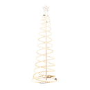 Samland Led 185cm Spiral Rope Light Christmas Tree Star Motif Warm White - RnR Galore