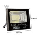 Samland Solar Flood Light Outdoor with Remote Control 60W Cold White - RnR Galore
