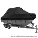 Seamanship Boat Cover 19 - 21ft Trailerable Jumbo Marine Grade Heavy Duty Black - RnR Galore