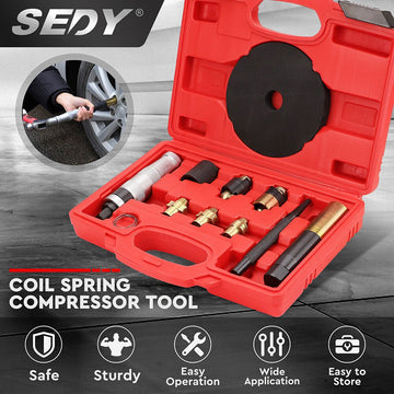 SEDY 10Pc Wheel Lock Removal Tool Kit Wheel Locking Nut Key Remover Kit With Box - RnR Galore
