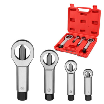 SEDY 4Pcs Metal Nut Splitter Kit Pressure Nut Cracker Remover Extractor Tool - RnR Galore