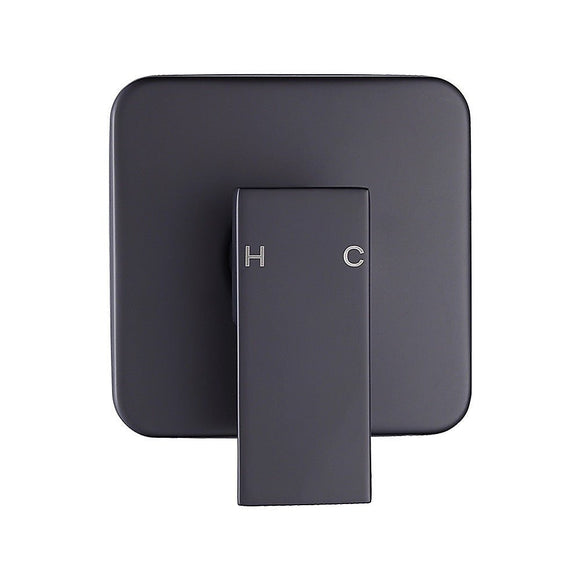 Shower Bath Mixer Tap Bathroom WATERMARK Approved - Electroplated Matte Black - RnR Galore