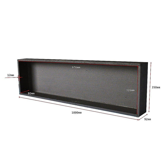 Shower Niche - 350 x 1000 x 92mm Prefabricated Wall Bathroom Renovation - RnR Galore