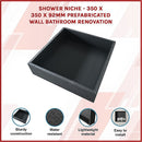 Shower Niche - 350 x 350 x 92mm Prefabricated Wall Bathroom Renovation - RnR Galore