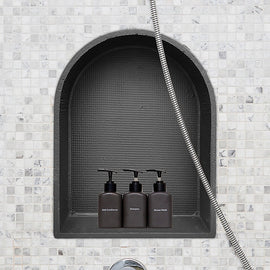 Shower Niche - Arch 450 x 350 x 90mm Prefabricated Wall Bathroom Renovation - RnR Galore