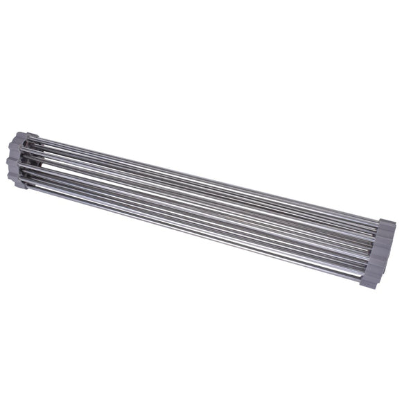 Silver Over Sink Draining Rack with Anti - Slip Grips - RnR Galore