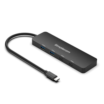 Simplecom CH392 USB 3.2 Gen2 USB - C 4 - Port 10Gbps Hub (2x USB - A and 2x USB - C) - RnR Galore