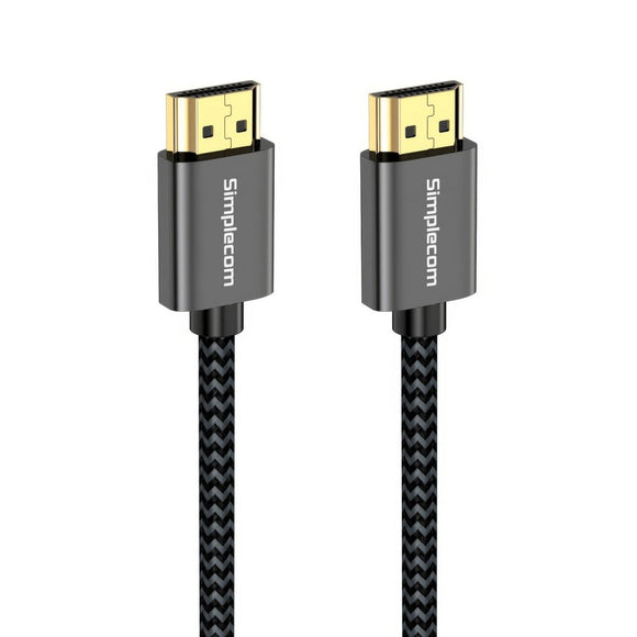 Simplecom SBT002 Ultra High Speed HDMI 2.1 Cable Nylon Braided 48Gbps 8K@60Hz - RnR Galore