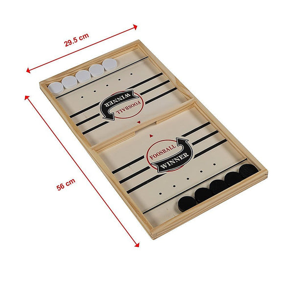 Sling Puck Table Battle Ice Hockey Board Game Toy Gift Adult Kids - RnR Galore